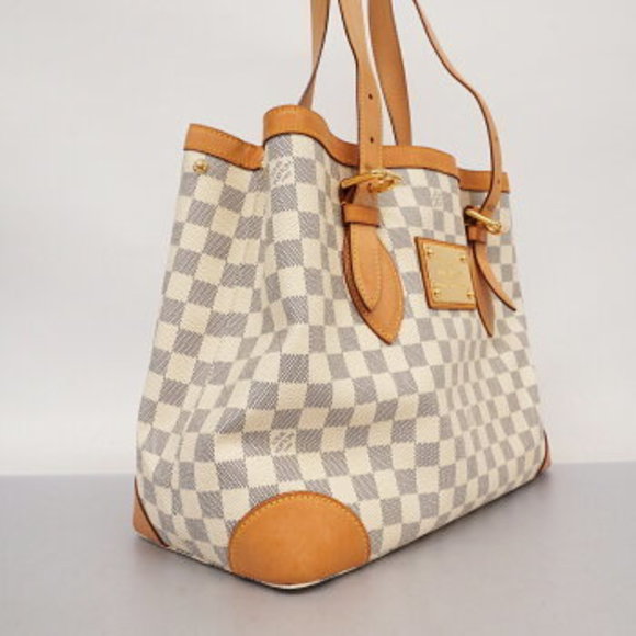 Louis Vuitton Damier Azur Hampstead MM Tote Bag - Picture 2 of 10